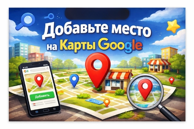 Добавьте свой бизнес на Карты Google